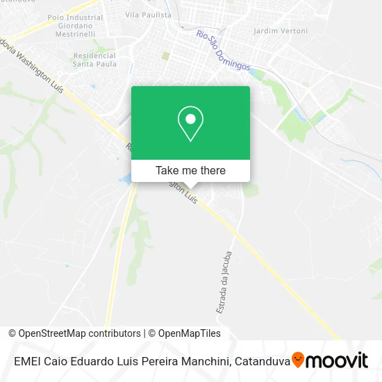 EMEI Caio Eduardo Luis Pereira Manchini map