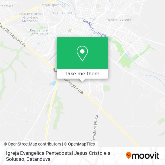 Igreja Evangelica Pentecostal Jesus Cristo e a Solucao map