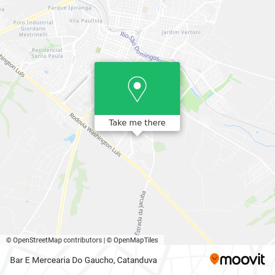 Bar E Mercearia Do Gaucho map