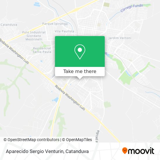Aparecido Sergio Venturin map