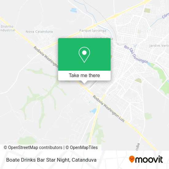 Boate Drinks Bar Star Night map