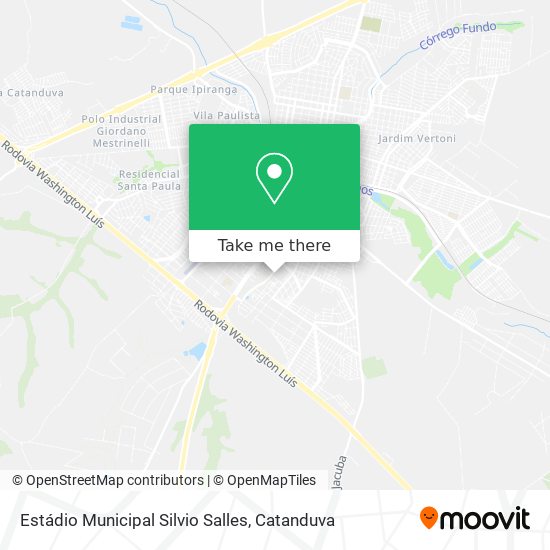 Estádio Municipal Silvio Salles map