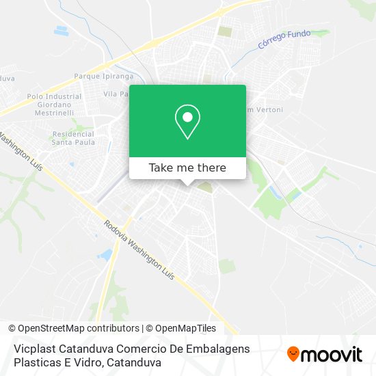 Vicplast Catanduva Comercio De Embalagens Plasticas E Vidro map
