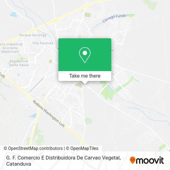 G. F. Comercio E Distribuidora De Carvao Vegetal map