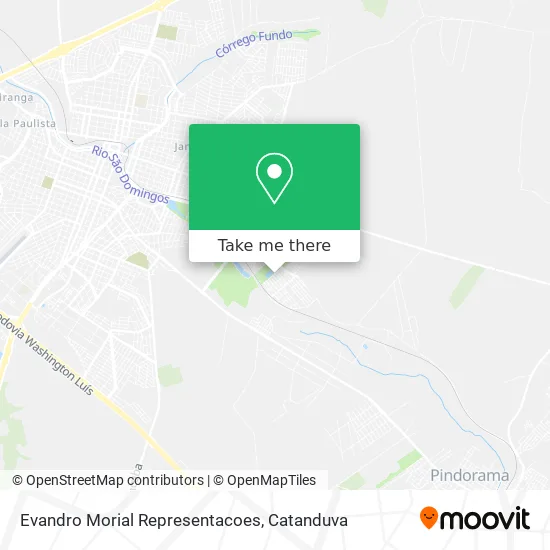 Evandro Morial Representacoes map