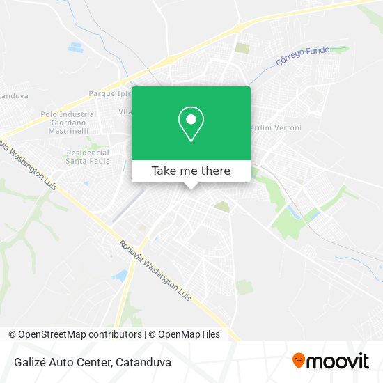 Galizé Auto Center map