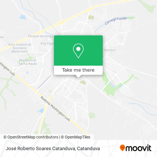 José Roberto Soares Catanduva map