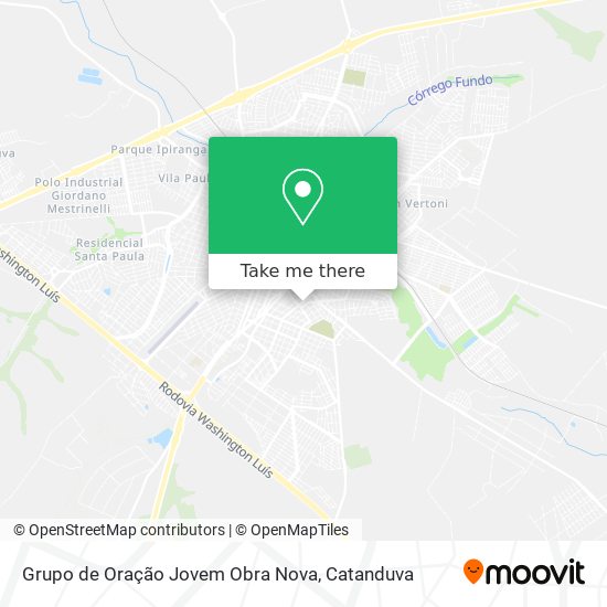 Grupo de Oração Jovem Obra Nova map