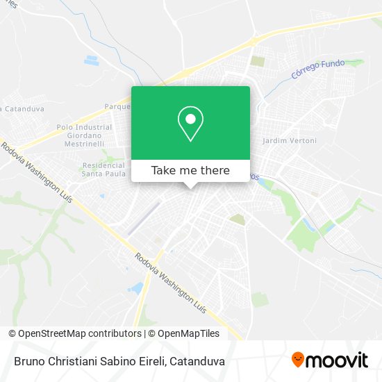 Bruno Christiani Sabino Eireli map