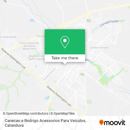 Canecao e Rodrigo Acessorios Para Veiculos map