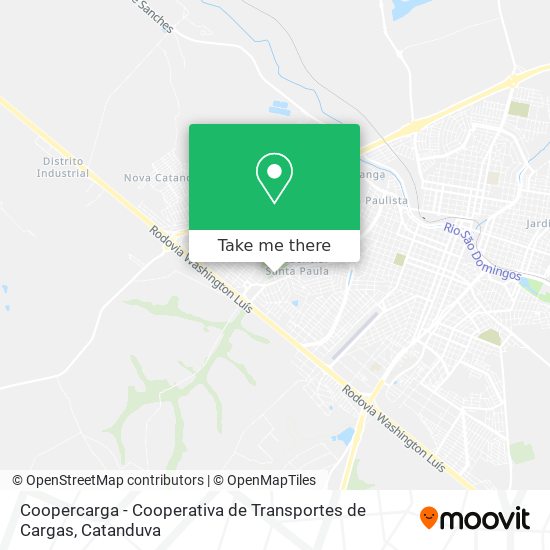 Coopercarga - Cooperativa de Transportes de Cargas map