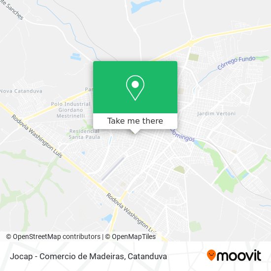 Jocap - Comercio de Madeiras map