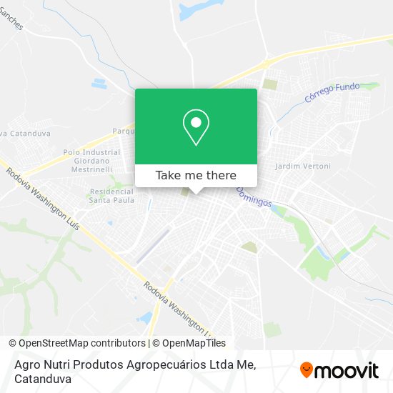 Mapa Agro Nutri Produtos Agropecuários Ltda Me