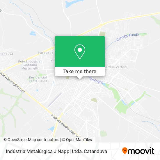 Indústria Metalúrgica J Nappi Ltda map