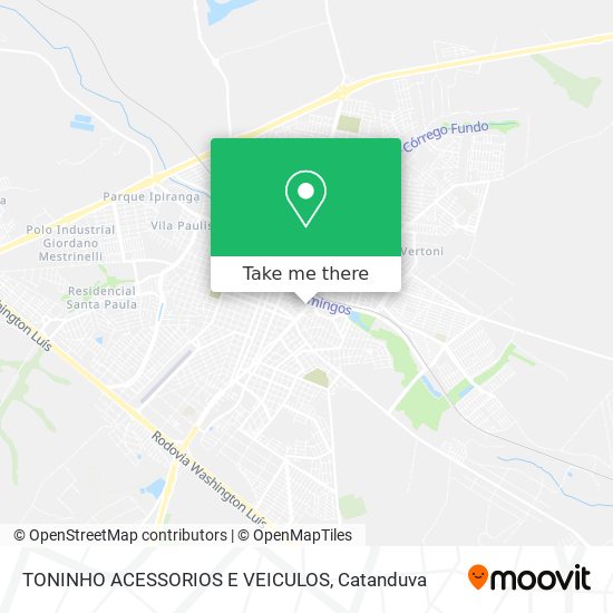 TONINHO ACESSORIOS E VEICULOS map
