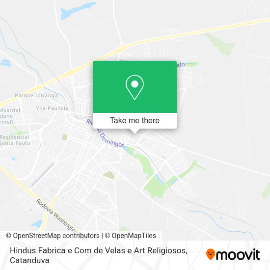 Hindus Fabrica e Com de Velas e Art Religiosos map