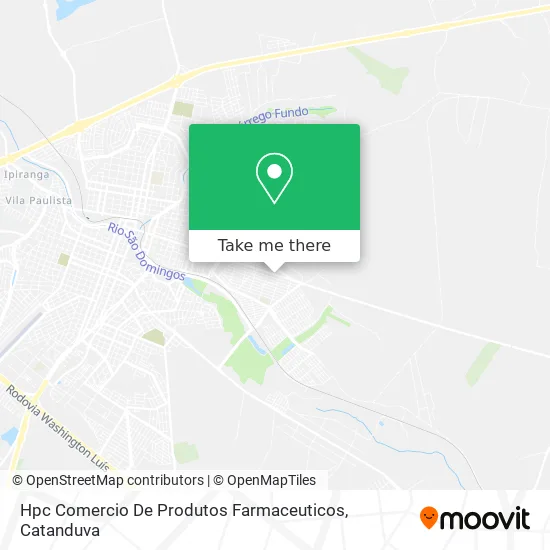 Hpc Comercio De Produtos Farmaceuticos map