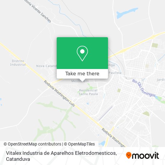 Vitalex Industria de Aparelhos Eletrodomesticos map