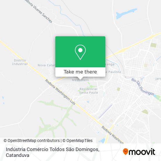 Indústria Comércio Toldos São Domingos map