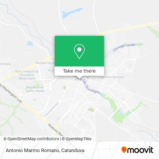 Antonio Marmo Romano map