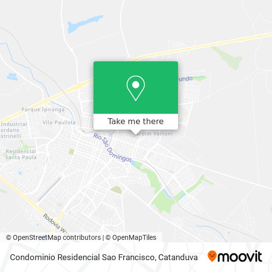 Condominio Residencial Sao Francisco map