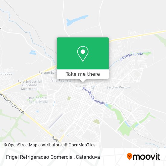 Frigel Refrigeracao Comercial map