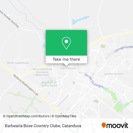 Barbearia Boxe Cowntry Clube map