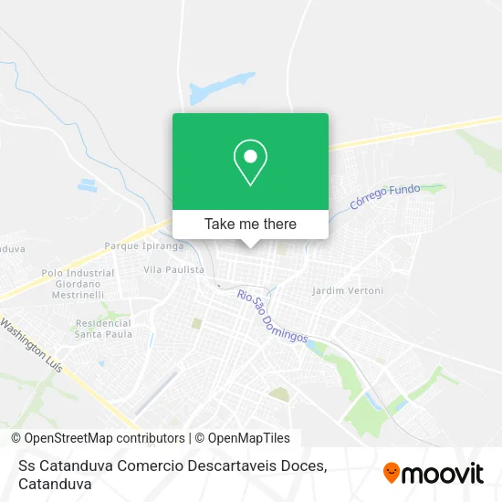 Ss Catanduva Comercio Descartaveis Doces map