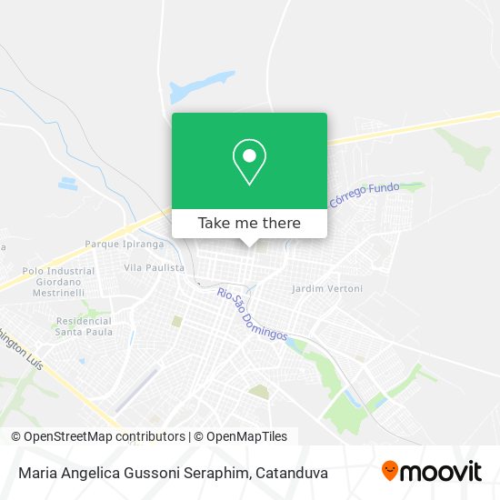 Maria Angelica Gussoni Seraphim map