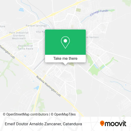Emeif Doutor Arnaldo Zancaner map