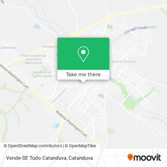 Vende-SE Tudo Catanduva map