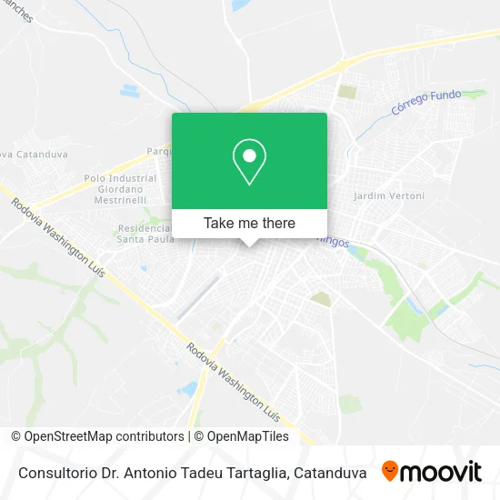 Consultorio Dr. Antonio Tadeu Tartaglia map
