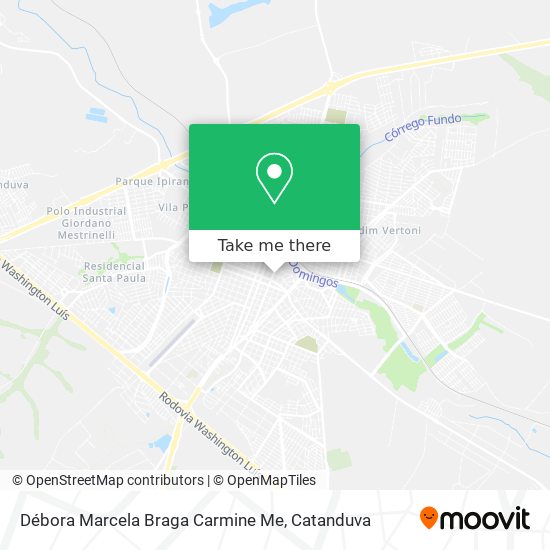 Débora Marcela Braga Carmine Me map