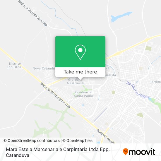 Mara Estela Marcenaria e Carpintaria Ltda Epp map