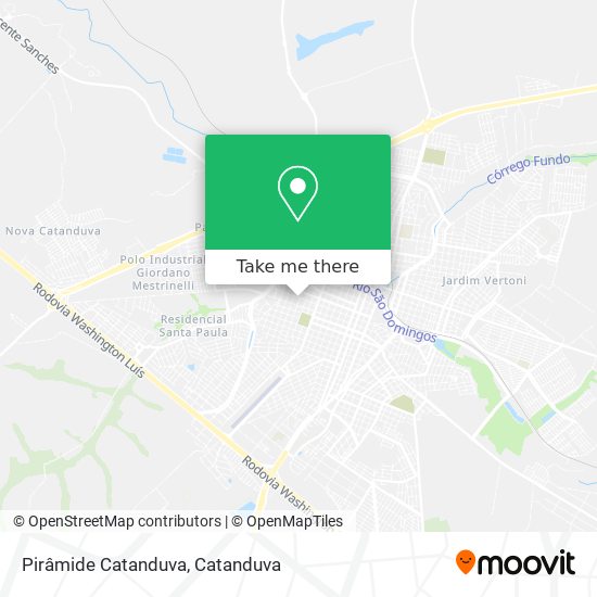 Pirâmide Catanduva map
