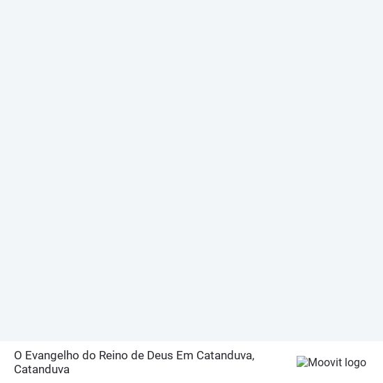 O Evangelho do Reino de Deus Em Catanduva map