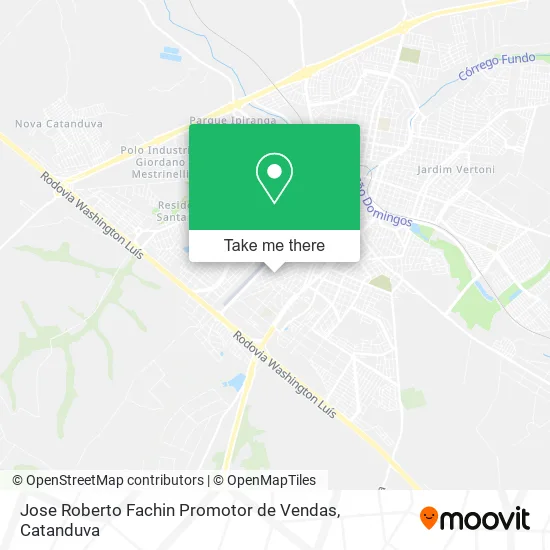 Jose Roberto Fachin Promotor de Vendas map