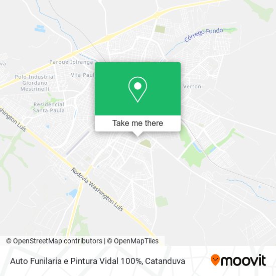 Auto Funilaria e Pintura Vidal 100% map