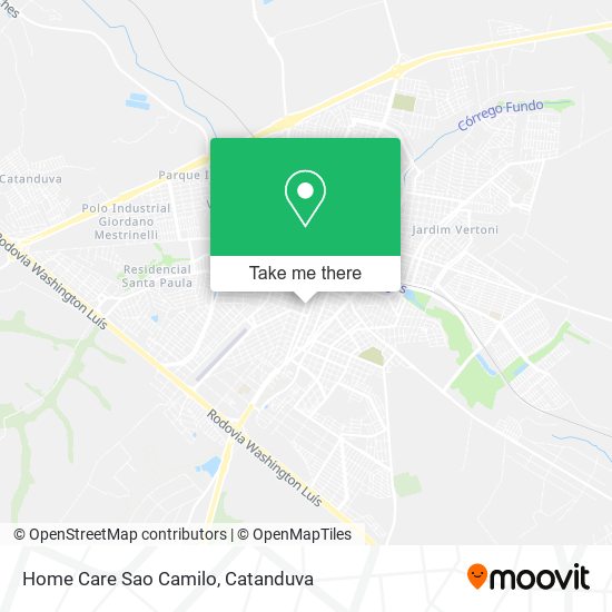 Home Care Sao Camilo map