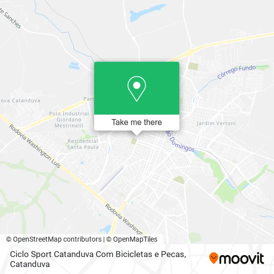 Ciclo Sport Catanduva Com Bicicletas e Pecas map