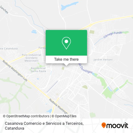 Casanova Comercio e Servicos a Terceiros map