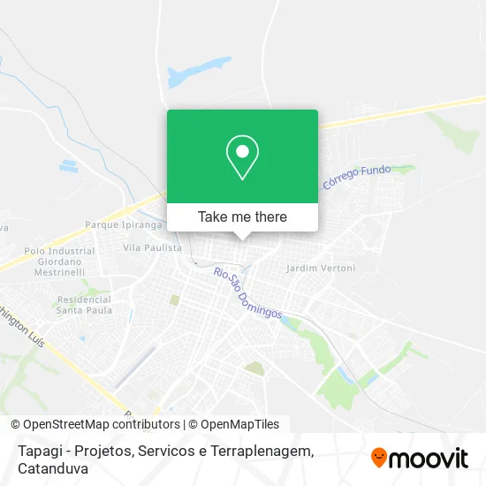 Tapagi - Projetos, Servicos e Terraplenagem map