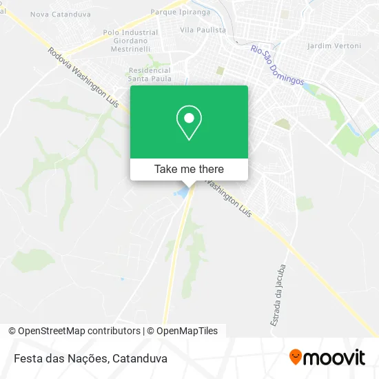 Festa das Nações map
