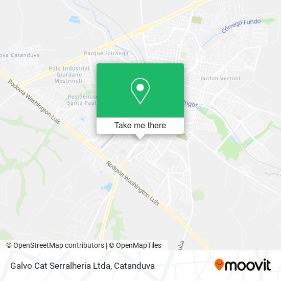 Galvo Cat Serralheria Ltda map