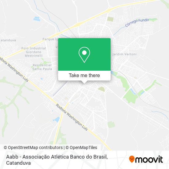 Aabb - Associação Atlética Banco do Brasil map