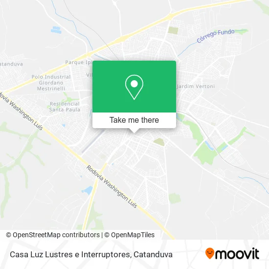 Casa Luz Lustres e Interruptores map