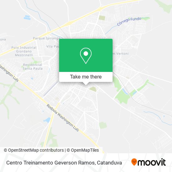 Centro Treinamento Geverson Ramos map