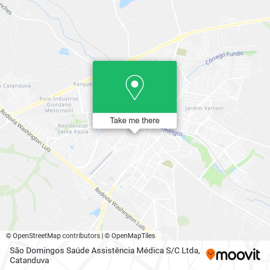 São Domingos Saúde Assistência Médica S / C Ltda map