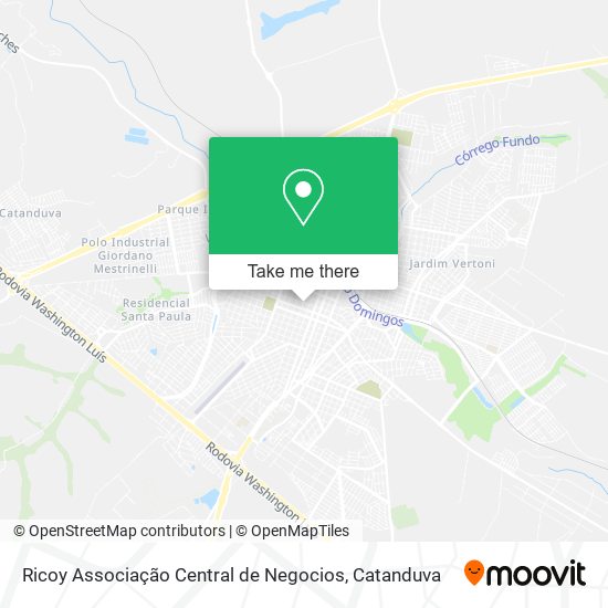 Ricoy Associação Central de Negocios map