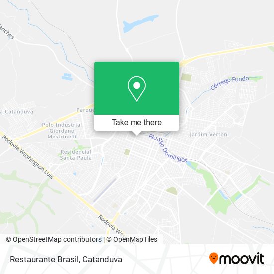 Mapa Restaurante Brasil